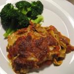 Grøntsagslasagne med broccoli