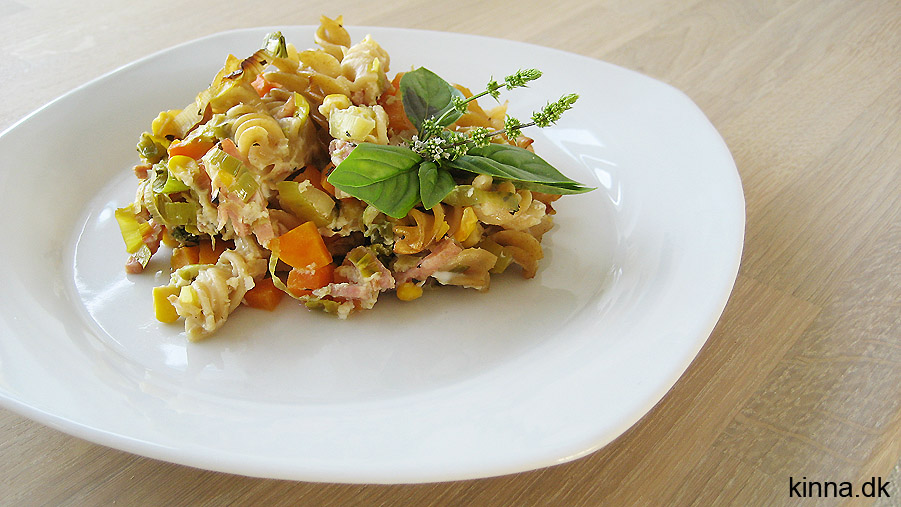 pastagratin med grøntsager pastagratin med grøntsager