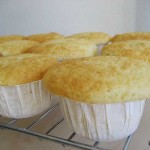 De færdigbagte muffins