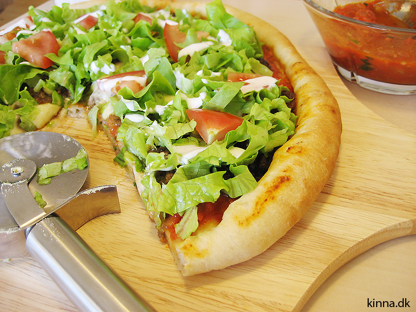 salat pizza opskrift salat pizza opskrift