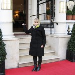 Ude foran hotellet