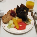 Morgenmaden på hotellet